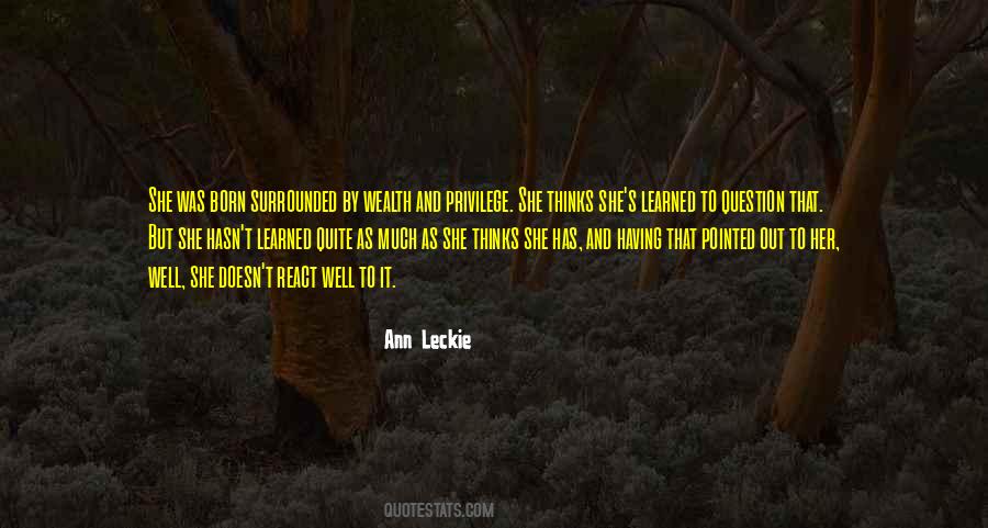 Ann Leckie Quotes #1372891