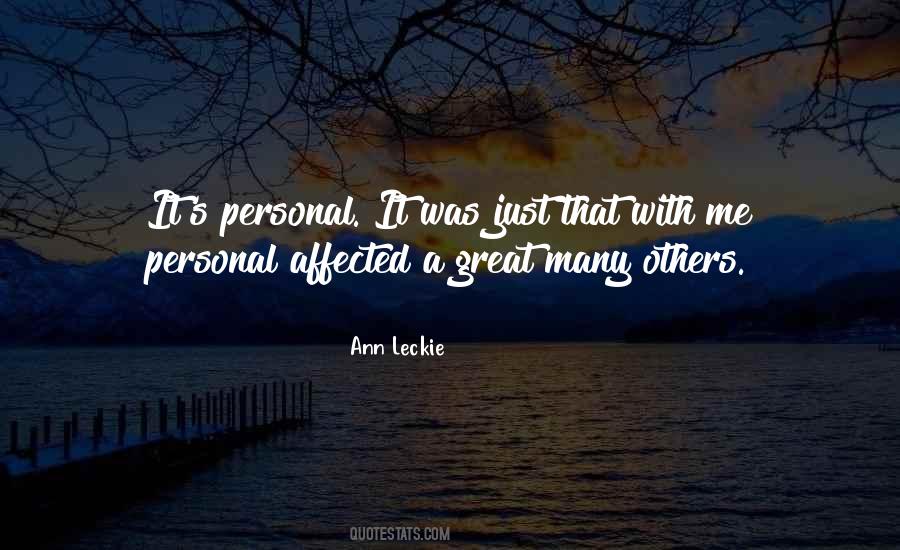 Ann Leckie Quotes #1570654