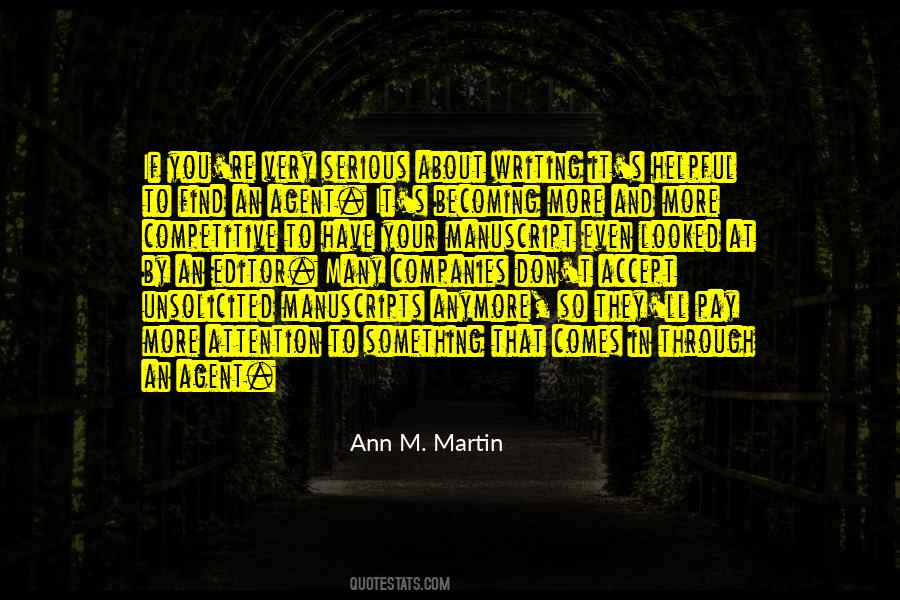 Ann M. Martin Quotes #1433808