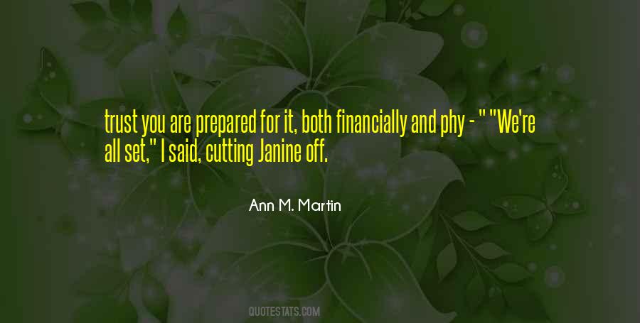 Ann M. Martin Quotes #51524