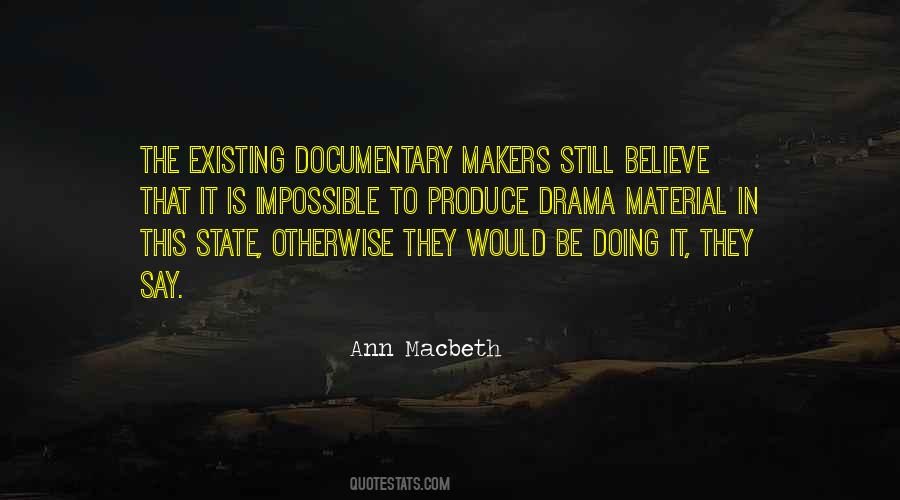 Ann Macbeth Quotes #1262018