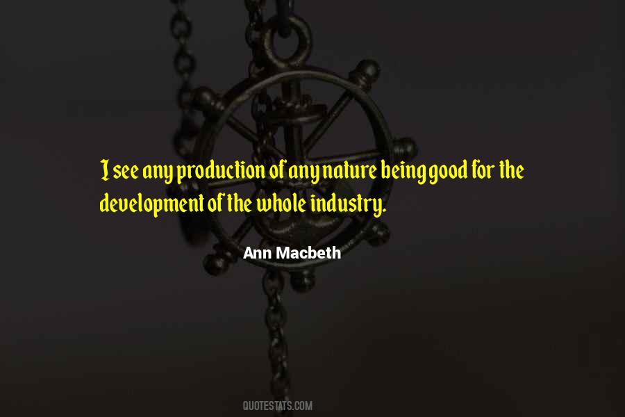 Ann Macbeth Quotes #1830918