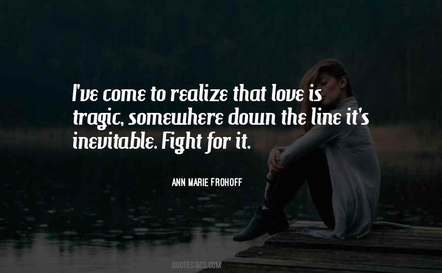 Ann Marie Frohoff Quotes #709684