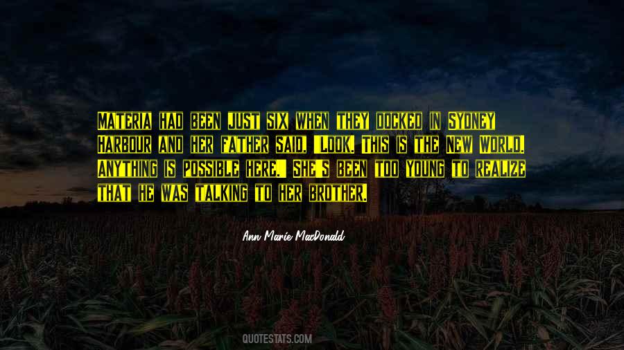 Ann-Marie MacDonald Quotes #1525471