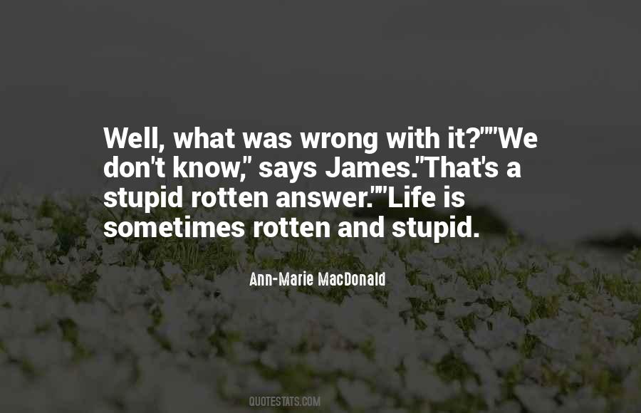 Ann-Marie MacDonald Quotes #351638