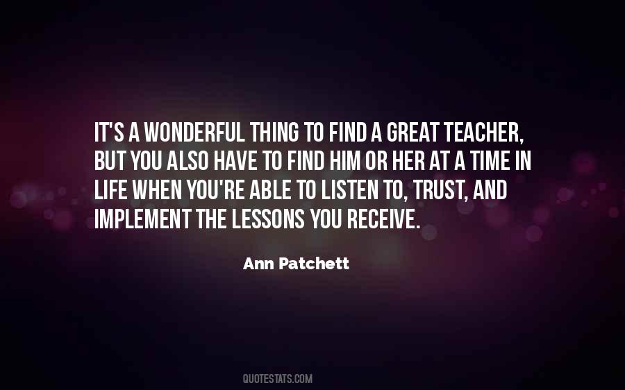 Ann Patchett Quotes #1364109