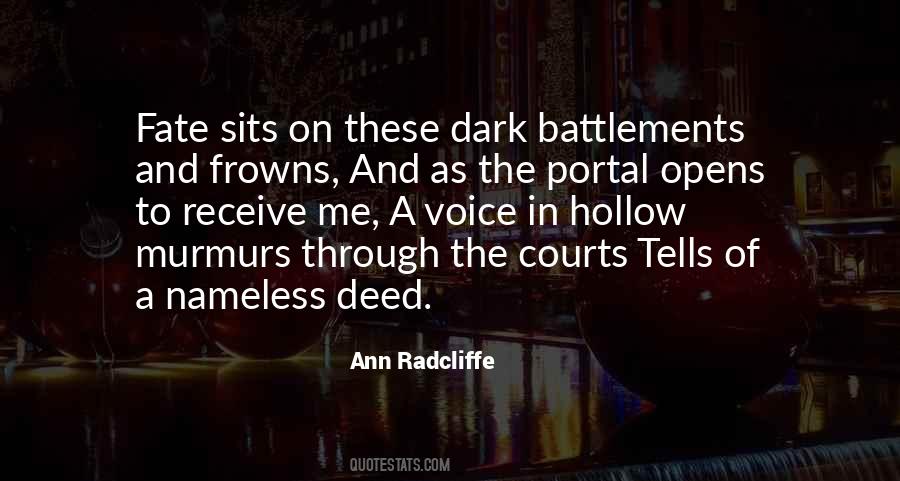 Ann Radcliffe Quotes #866095