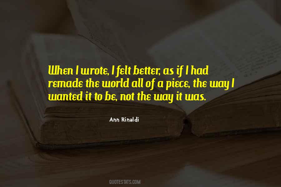 Ann Rinaldi Quotes #706318