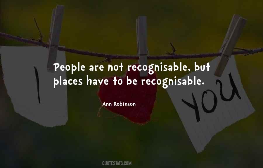 Ann Robinson Quotes #798858