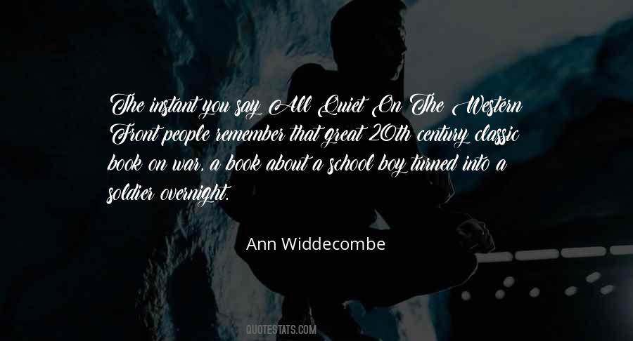 Ann Widdecombe Quotes #1855932
