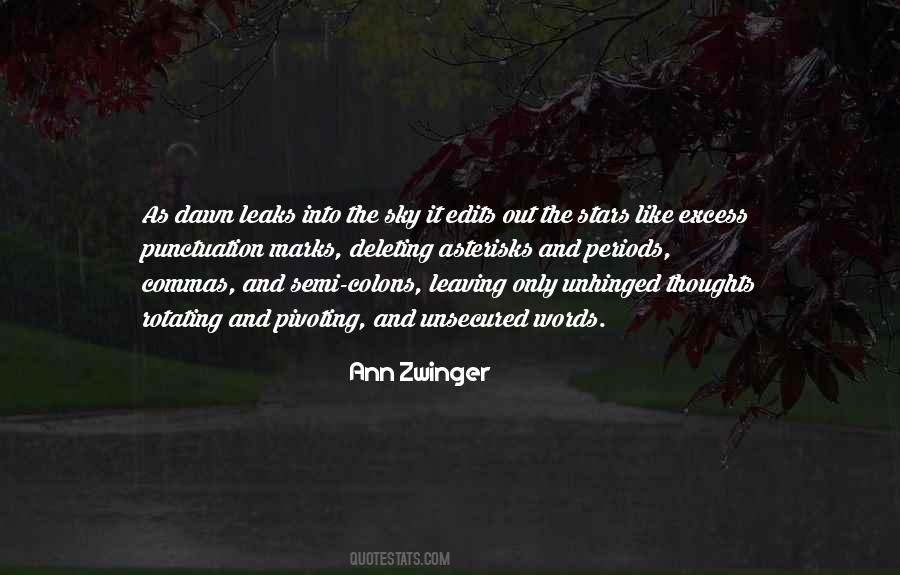 Ann Zwinger Quotes #281161