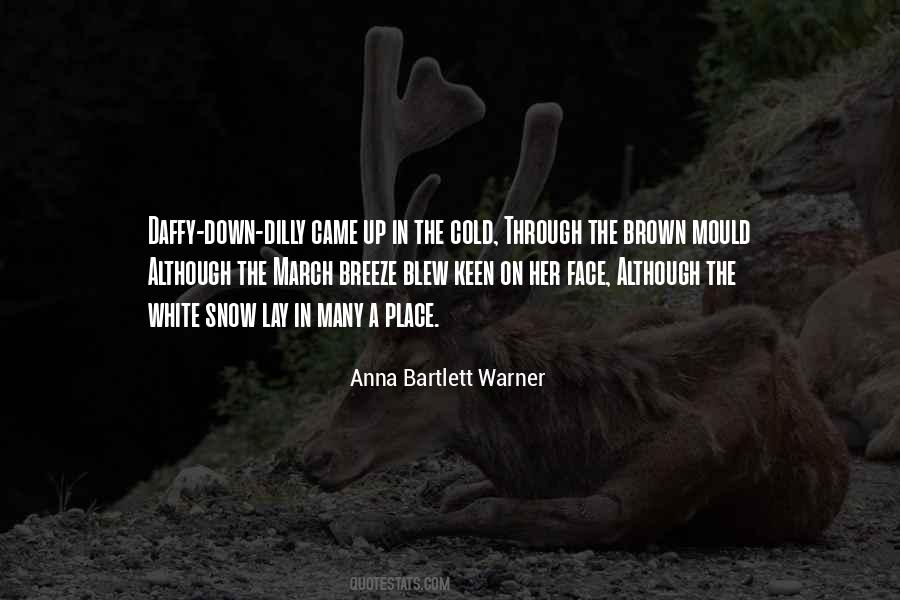 Anna Bartlett Warner Quotes #1488175