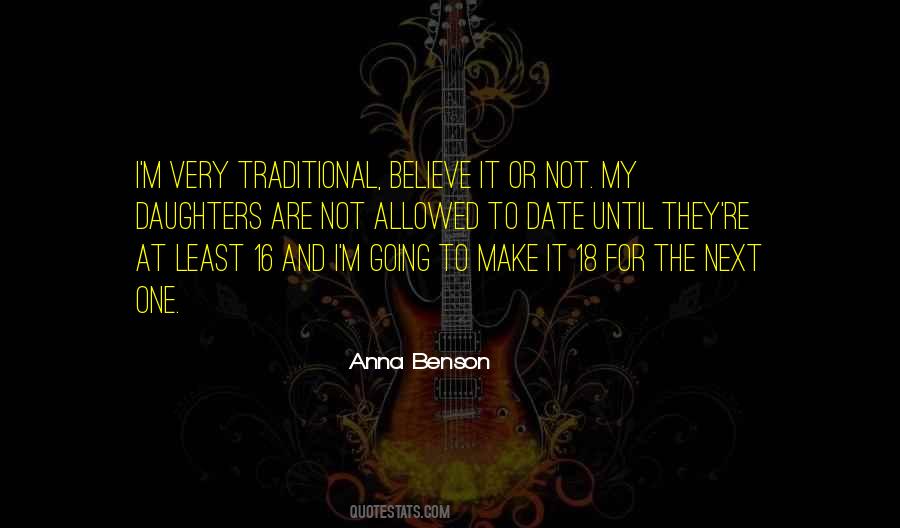 Anna Benson Quotes #1510710