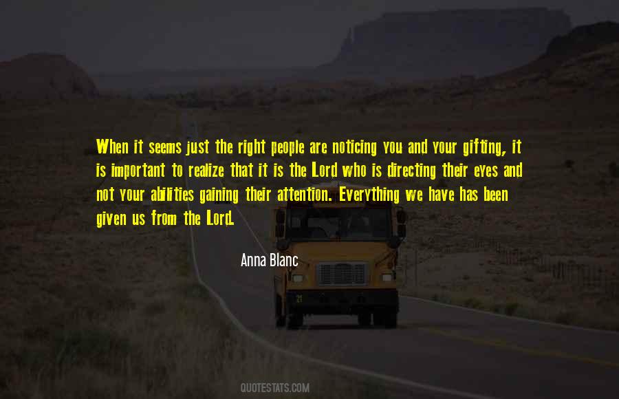 Anna Blanc Quotes #1466915