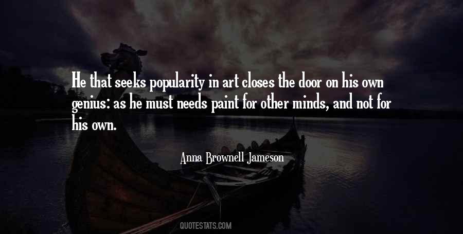 Anna Brownell Jameson Quotes #1701557