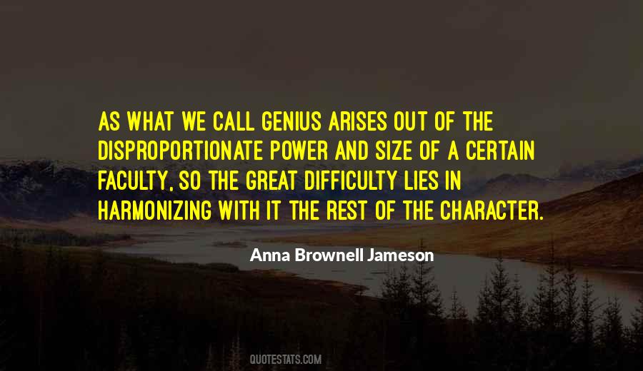 Anna Brownell Jameson Quotes #1837232