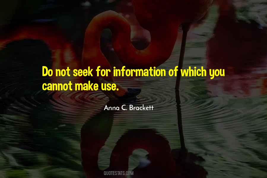 Anna C. Brackett Quotes #1530380