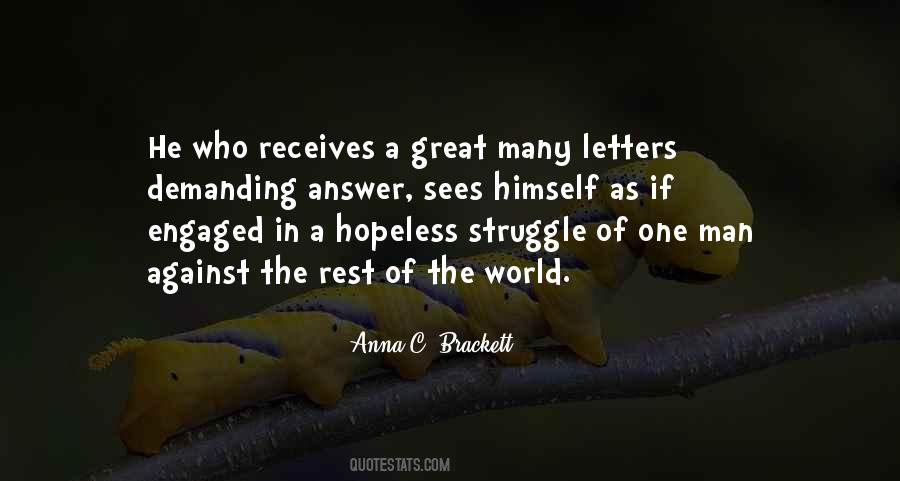 Anna C. Brackett Quotes #1635665