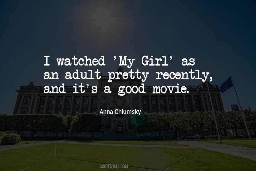 Anna Chlumsky Quotes #1429682