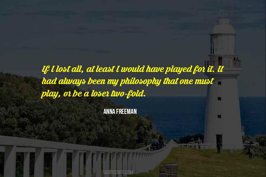 Anna Freeman Quotes #792314