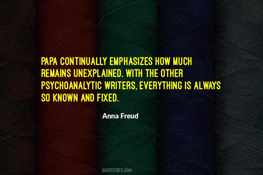 Anna Freud Quotes #137735