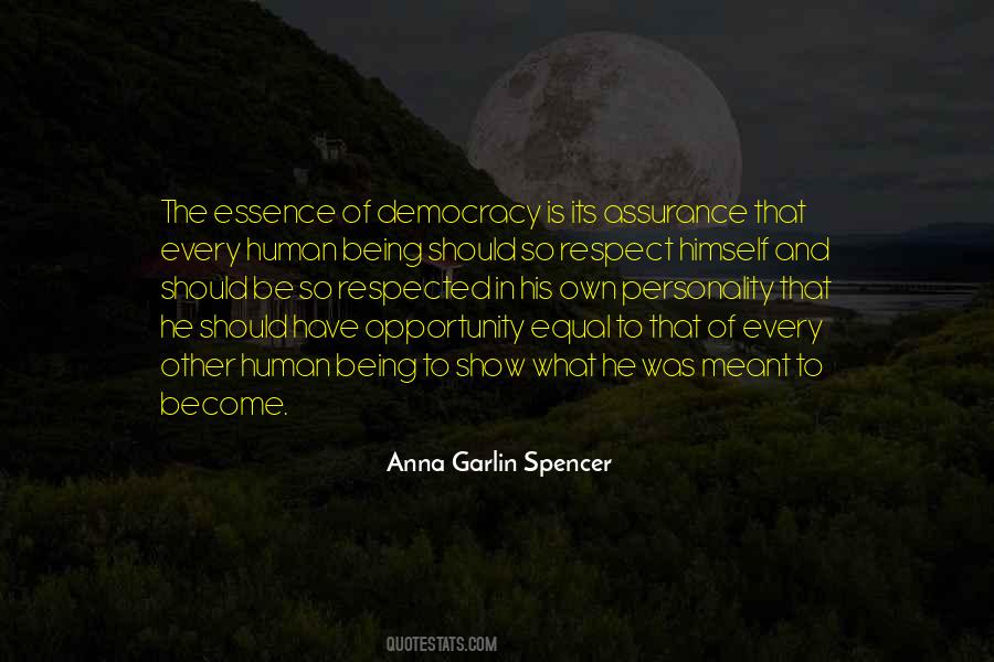 Anna Garlin Spencer Quotes #810363