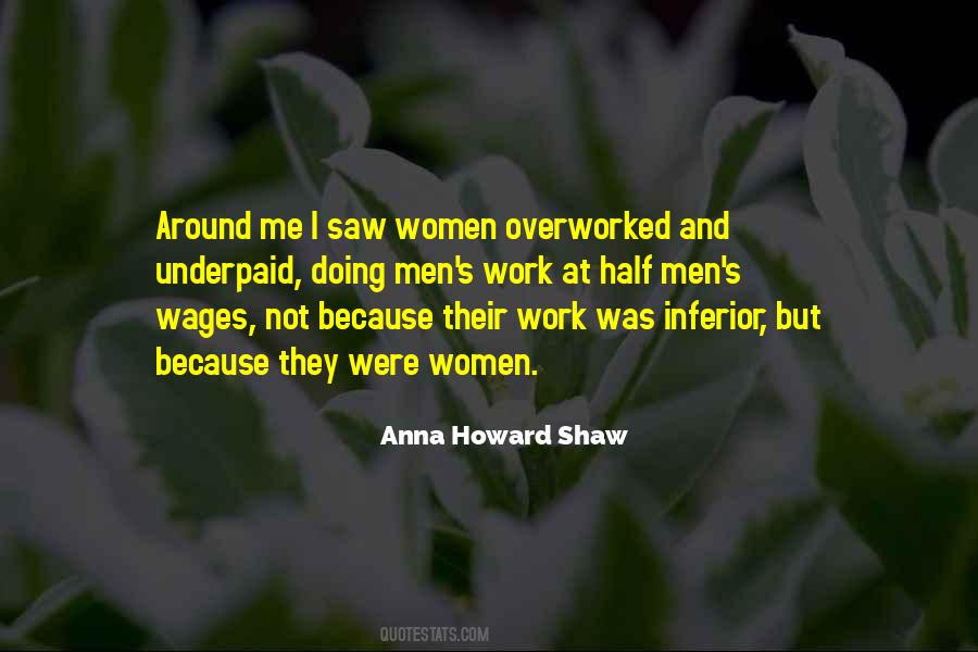 Anna Howard Shaw Quotes #985256