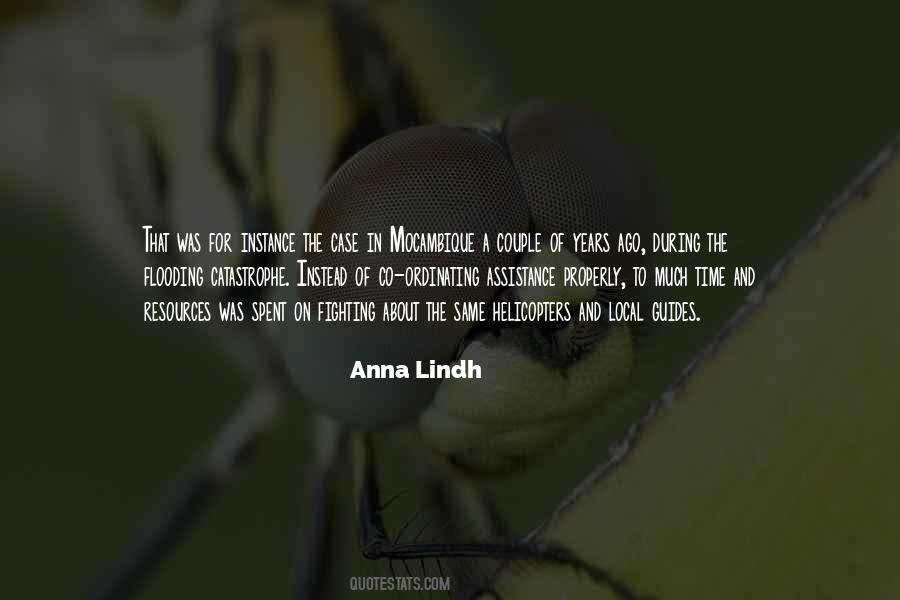 Anna Lindh Quotes #1089257