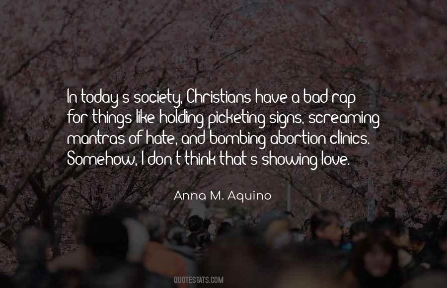 Anna M. Aquino Quotes #948685