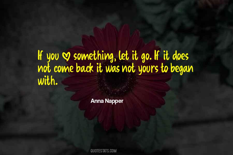 Anna Napper Quotes #752476