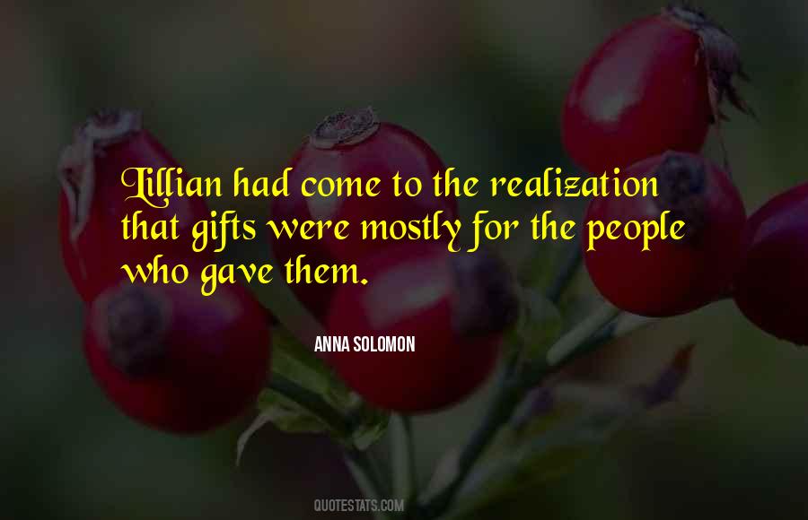 Anna Solomon Quotes #1364479