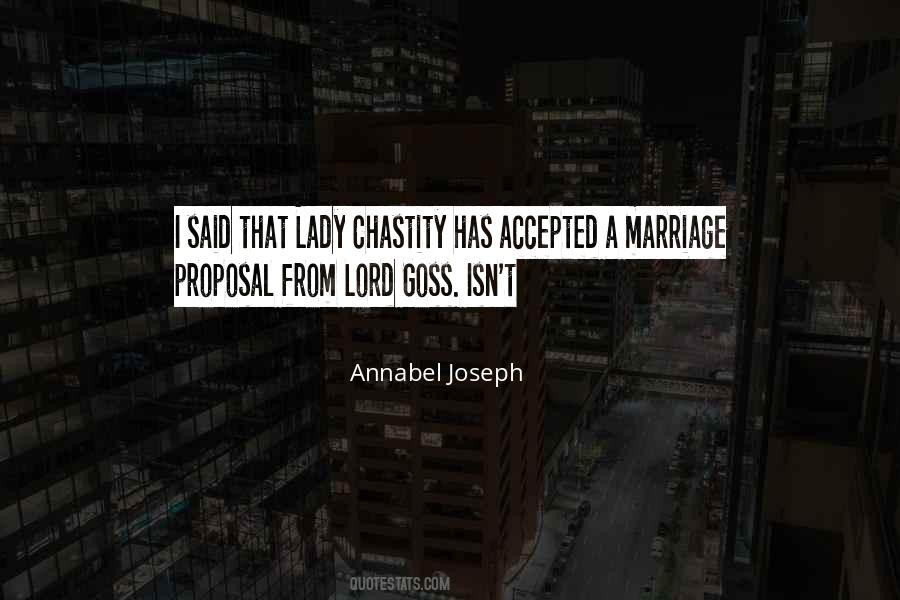 Annabel Joseph Quotes #1675578