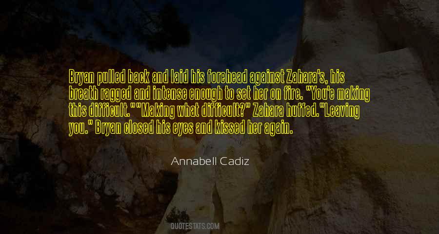 Annabell Cadiz Quotes #1589299