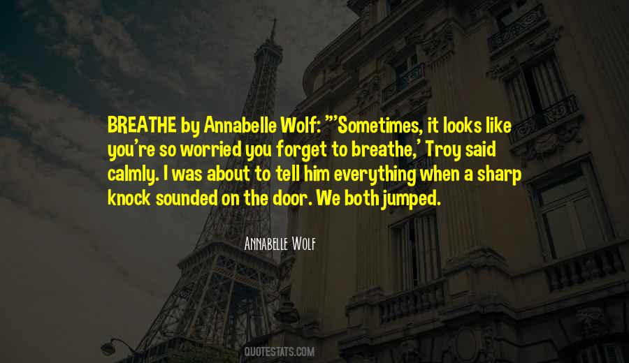 Annabelle Wolf Quotes #1876985
