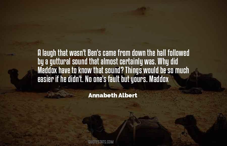 Annabeth Albert Quotes #202035