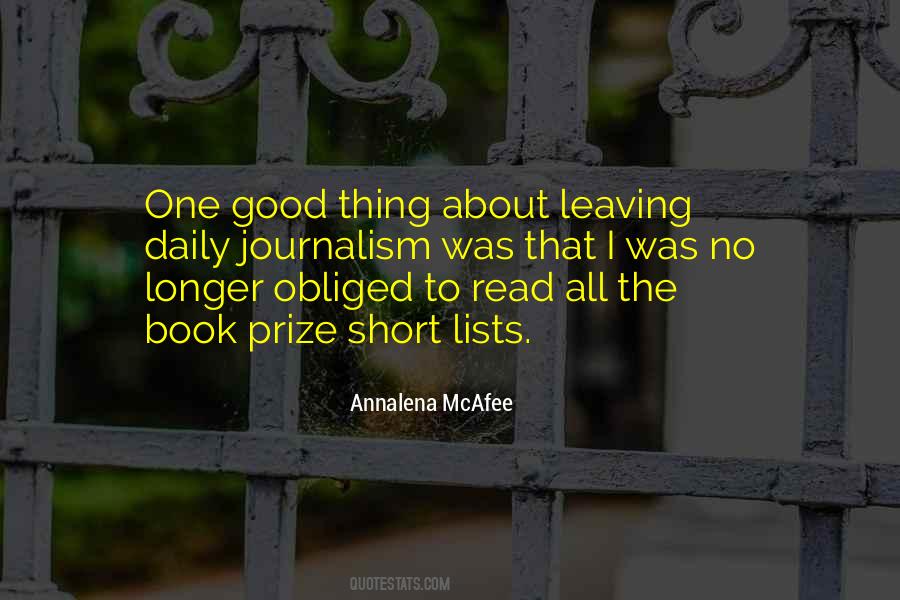 Annalena McAfee Quotes #439568