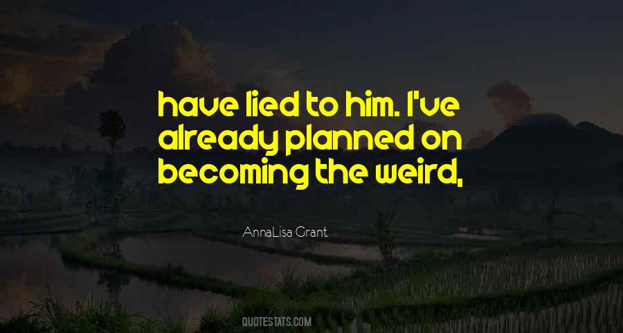 AnnaLisa Grant Quotes #1393648