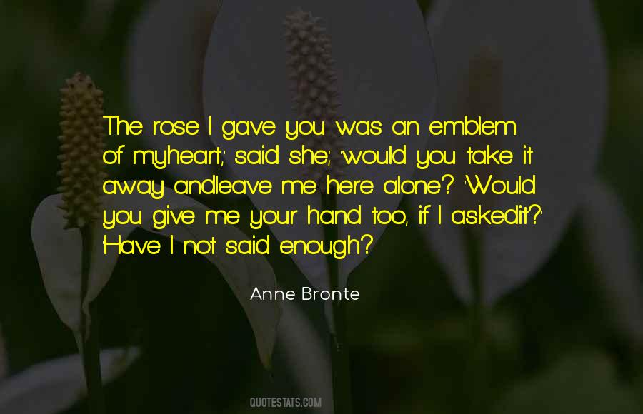 Anne Bronte Quotes #865274