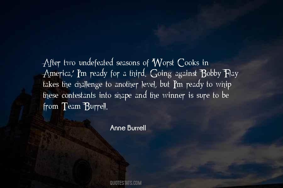 Anne Burrell Quotes #412396