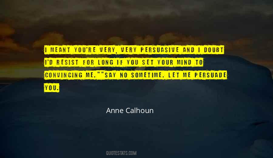 Anne Calhoun Quotes #81960