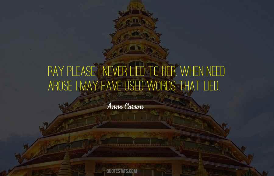 Anne Carson Quotes #144120