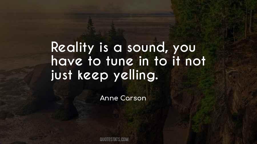 Anne Carson Quotes #1855561
