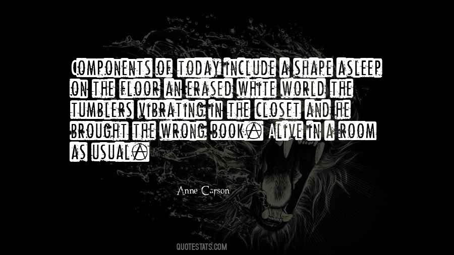 Anne Carson Quotes #856089