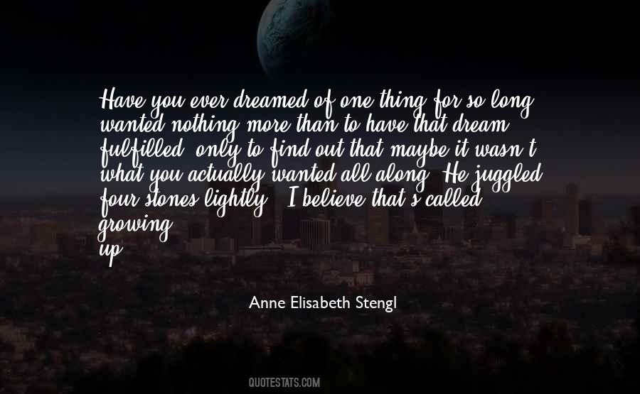 Anne Elisabeth Stengl Quotes #1350251