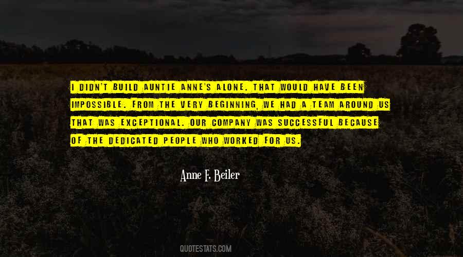 Anne F. Beiler Quotes #1344230