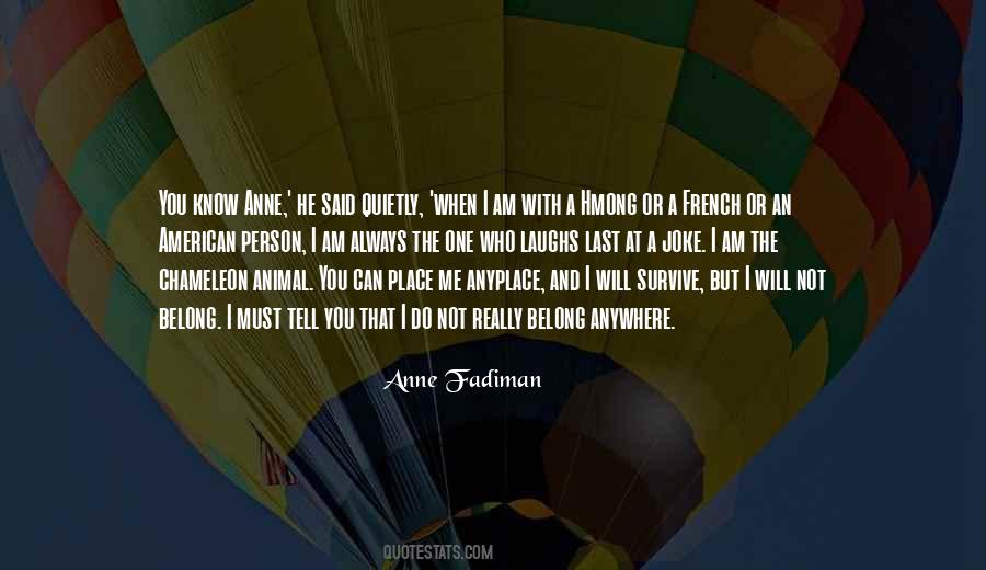 Anne Fadiman Quotes #1596469