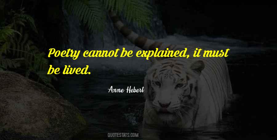 Anne Hebert Quotes #1258808