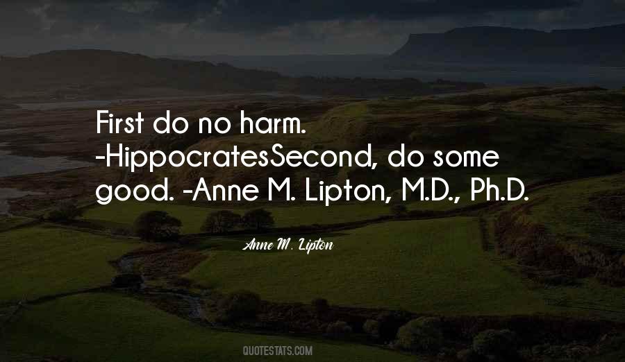 Anne M. Lipton Quotes #1070669