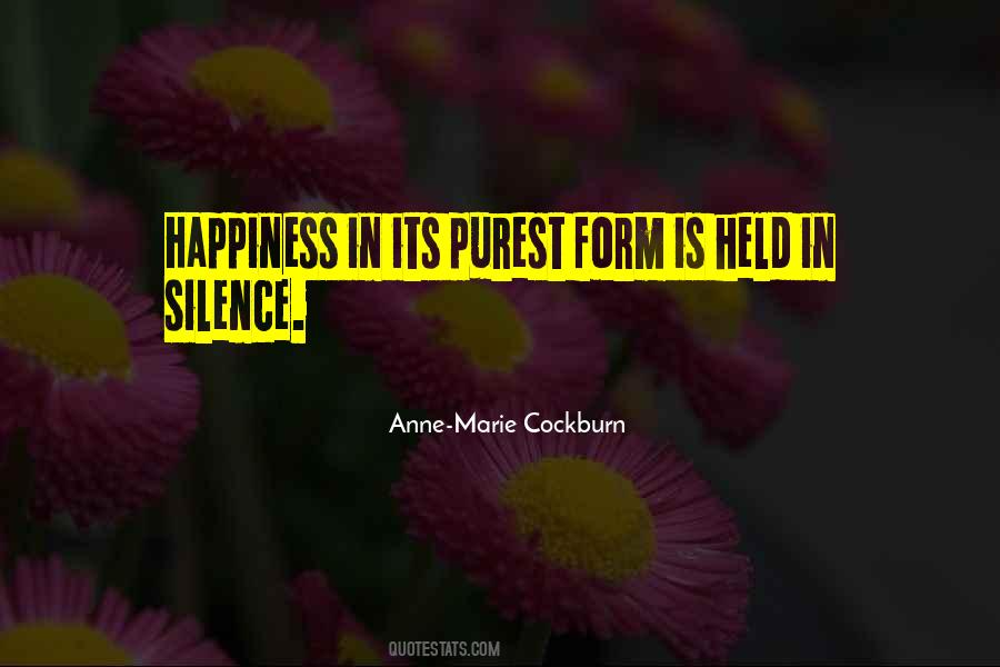 Anne-Marie Cockburn Quotes #1349128