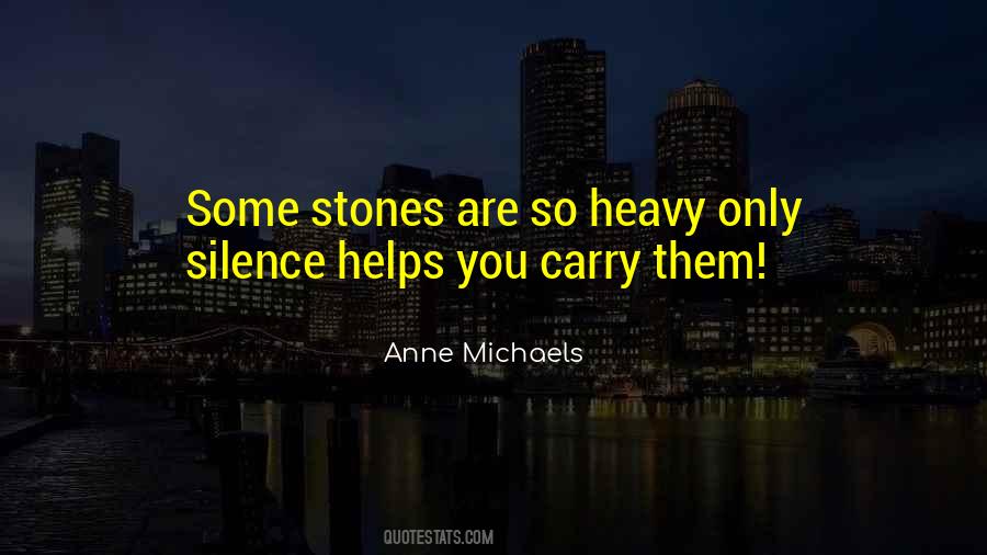 Anne Michaels Quotes #609296